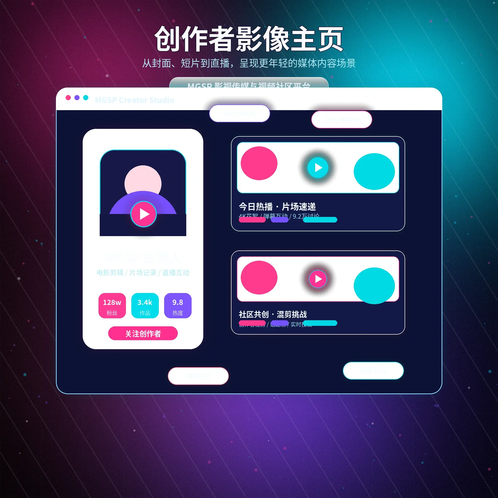 蘑菇视频账户资料与个人主页管理